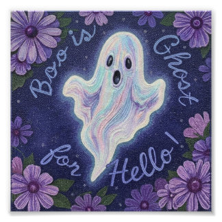 HelloGhost Photo Print