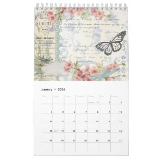 hellosusan Designs 12 Month Calendar 2026