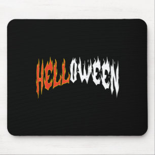 Helloween Retro Halloween Spooky Season Horror Mouse Mat