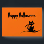Helloween scary cat envelopes<br><div class="desc">This is beautiful Orange happy Halloween Scarry cat background envelope. Text and design can be customised for any envelope. It is Perfect for all special occasions. Purple Glitter Faux confetti envelope to match your wedding/anniversary/birthday invitation cards.</div>