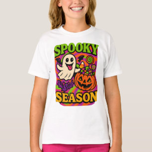Helloween Spooky Season Retro Clothes Unisex T-Shirt