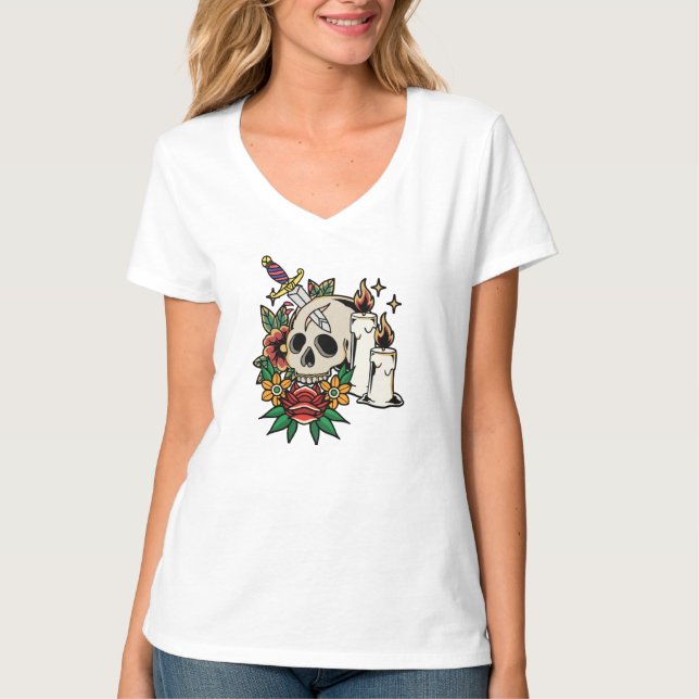 Helloween Tattoo T-Shirt (Front)