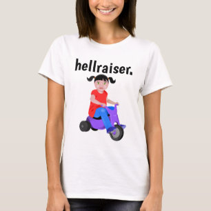 hellraiser Girl on bike T-shirts