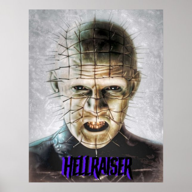 Hellraiser Pinhead Horror Poster (Front)