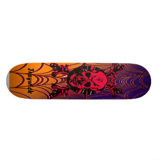 Hells Angel awesome custom board by Traywick Skateboard