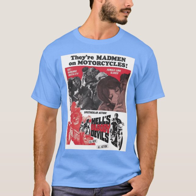 Hells Bloody Devils friends retro T-Shirt (Front)