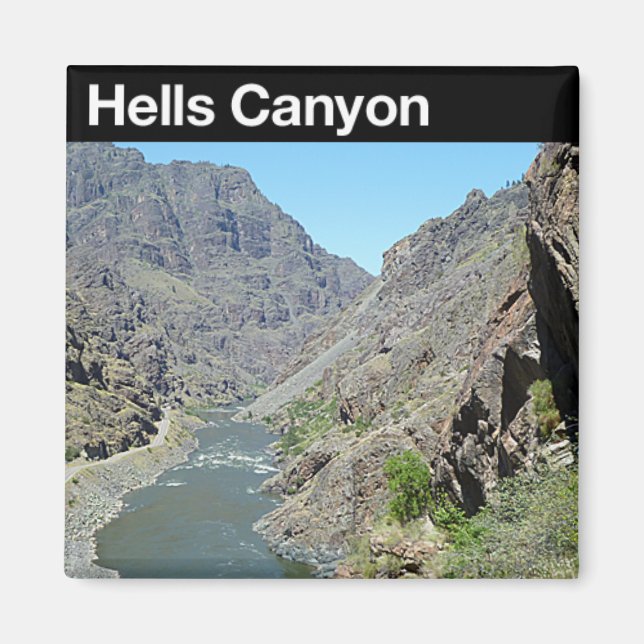 Hells Canyon NRA Magnet (Front)
