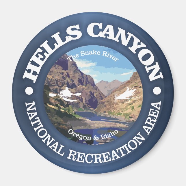 Hells Canyon NRA Magnet (Front)