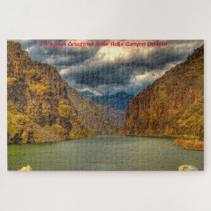 Hells Canyon Oregon. Jigsaw Puzzle