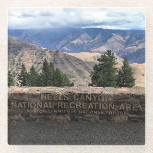 Hells Canyon Scenic Byway, OR Glass Coaster