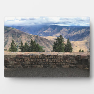 Hells Canyon Scenic Byway, OR Plaque