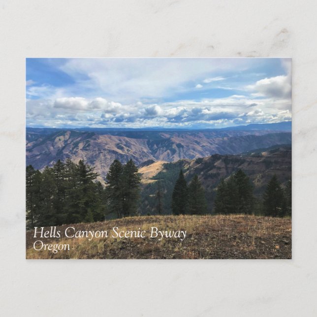 Hells Canyon Scenic Byway, OR Postcard (Front)
