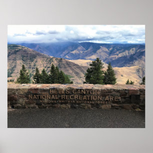 Hells Canyon Scenic Byway, OR Poster