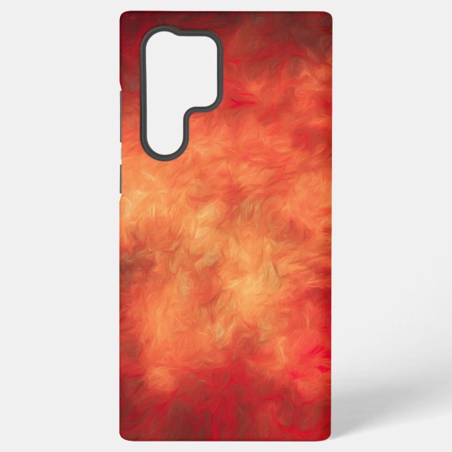 Hell's Fire Samsung Galaxy S22 Ultra Case (Back)