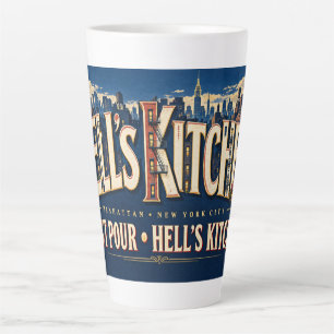 Hell's Kitchen Manhattan NYC Latte Mug