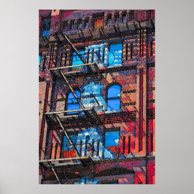 Hell's Kitchen "Windermere building" 57th & 9th  Poster (Front)