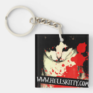 Hell's Kitty Key Chain