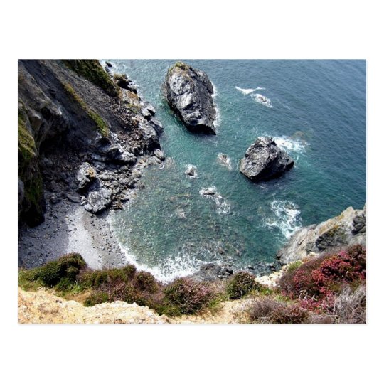 Hell's Mouth - Cornwall UK Postcard