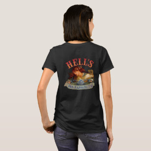 Hell's Pre-Raphaelite Back Design T-Shirt