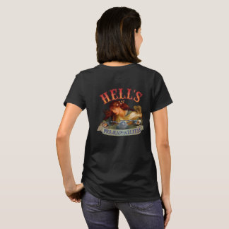 Hell's Pre-Raphaelite Back Design T-Shirt