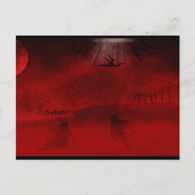 Hell's Wasteland Postcard (Front)