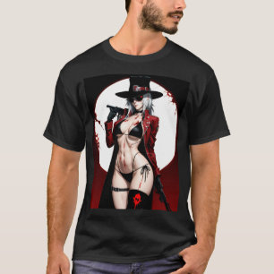 Hellsing ultimate vampire anime girl fanart  T-Shirt