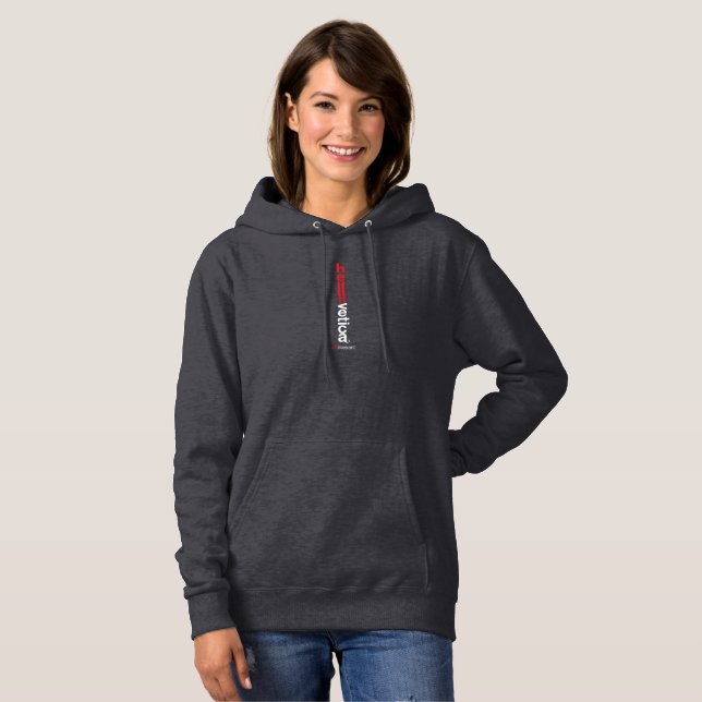 hellvetica – Vertical Logo Hoodie (Front Full)