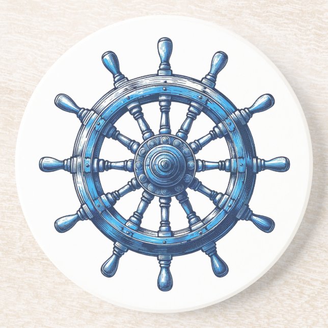 Helm Nautical Coaster (Front)