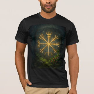 Helm of Awe Aegishjalmur Norse Protective Symbol T-Shirt