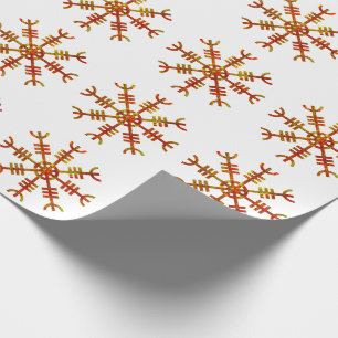 Helm Of Awe Ancient Norse Design Wrapping Paper
