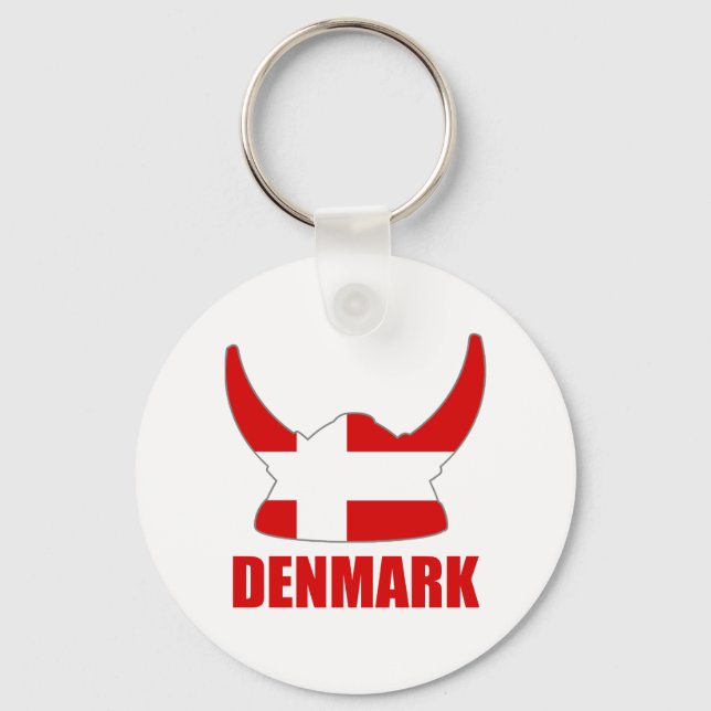 helmet_denmark_denmark10x10 key ring (Front)
