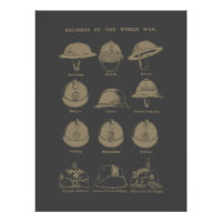 Helmets of the World War 1 