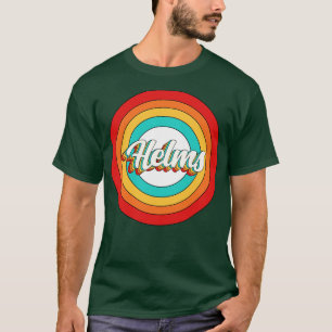 Helms Name Shirt Vintage Helms Circle