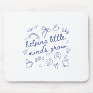 Helng Little Minds Grow Cute New Teacher Creative Mouse Mat