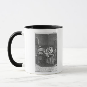 Heloise and Abelard in their study Mug