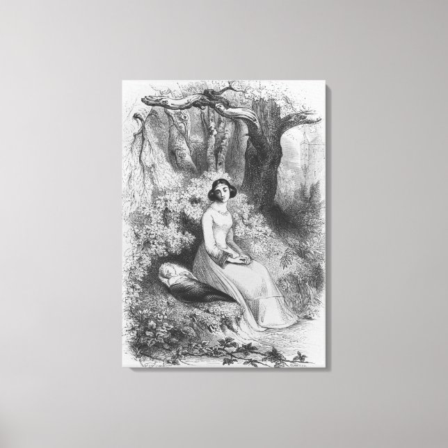 Heloise and Astrolabius Canvas Print (Front)
