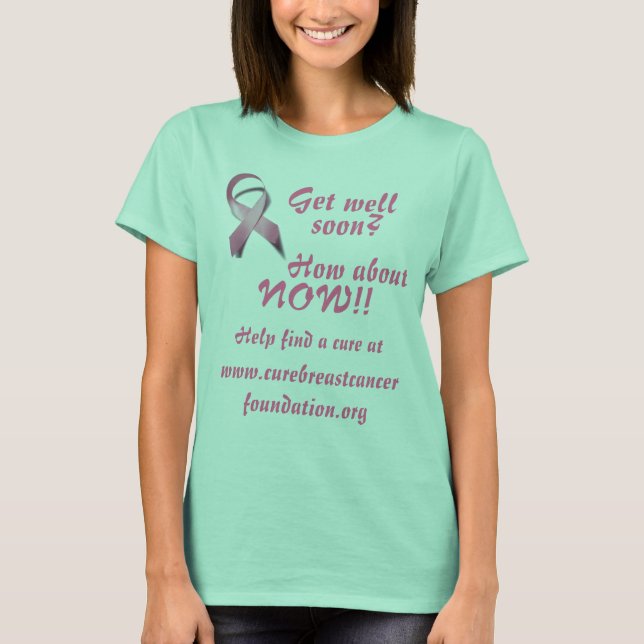 help cure breast cancer T-Shirt (Front)