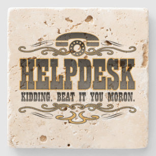 Help Desk Stone Coaster