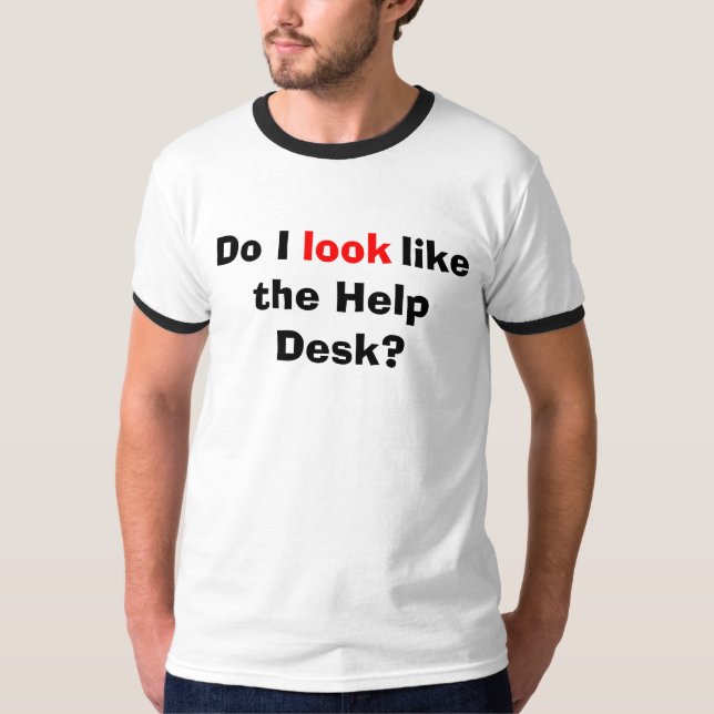 Help Desk T-Shirt (Front)
