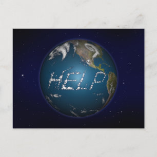 Help Earth Postcard