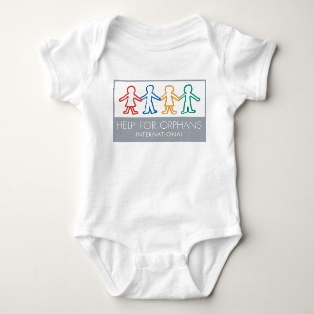 Help for Orphans Baby Onsie Bodysuit (Front)