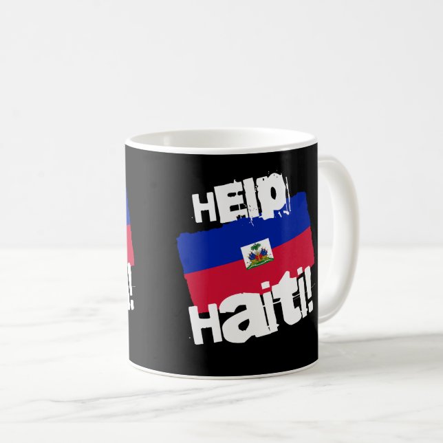 Help Haiti! Coffee Mug (Front Right)