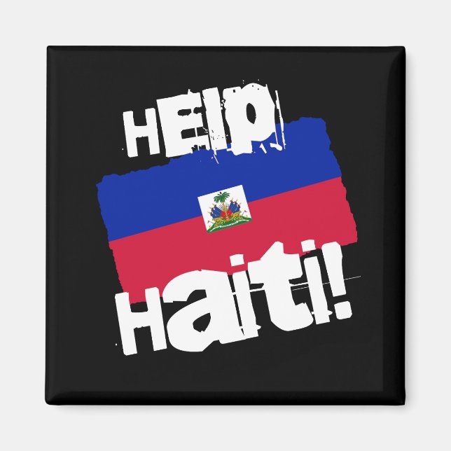 Help Haiti! Magnet (Front)