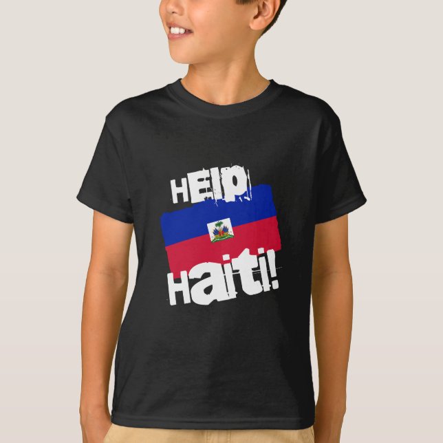 Help Haiti! T-Shirt (Front)