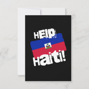 Help Haiti! Thank You Card