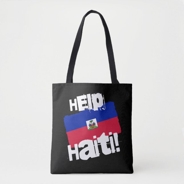 Help Haiti! Tote Bag (Front)