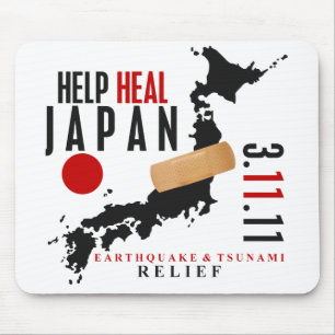 HELP HEAL JAPAN #3 MOUSE MAT