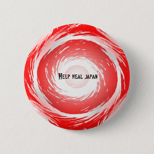 Help Heal Japan button / badge (Front)