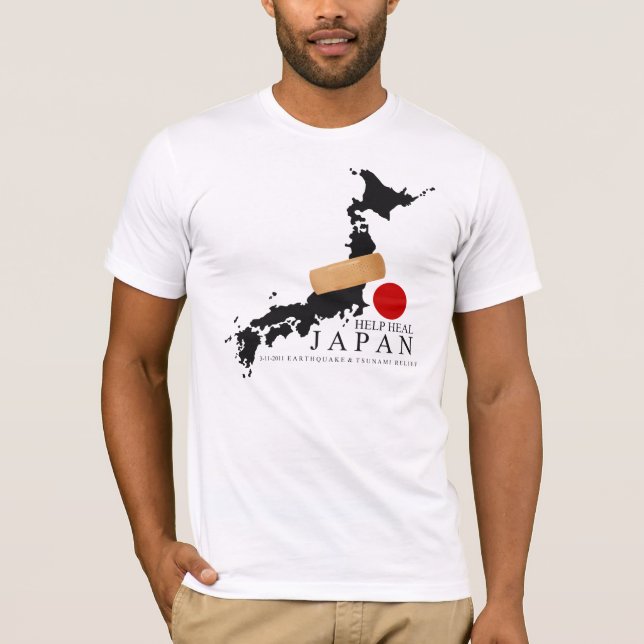 HELP HEAL JAPAN T-Shirt (Front)