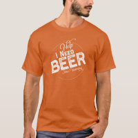 Help I Need Beer Funny Beer Festival T-Shirt